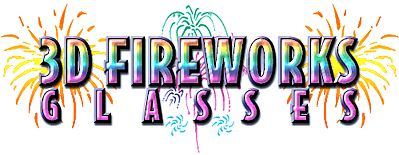 3D Fireworks Glasses, Fireworks Glasses, Rainbow Glasses™, Lazer Viewers™, Holographic Diffraction Gratings