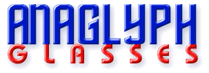 3D glasses, 3D GLASSES, Anaglyph 3D Glasses,