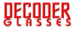 Decoder Glasses, 3D Decoder Glasses, Secret Messages, Sweepstakes and Giveaways