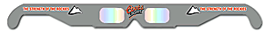 3D Fireworks Glasses - Custom Glasses - Coors Light 