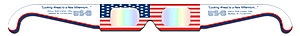 Stars & Stripes Fireworks Glasses 