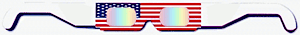 Stars & Stripes Fireworks Glasses 