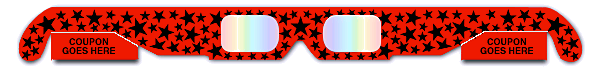 Neon Stars - Custom Coupons