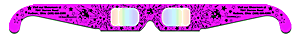 3D Fireworks Glasses, Fireworks Glasses, Rainbow Glasses, Lazer Viewers, Holographic Diffraction Gratings